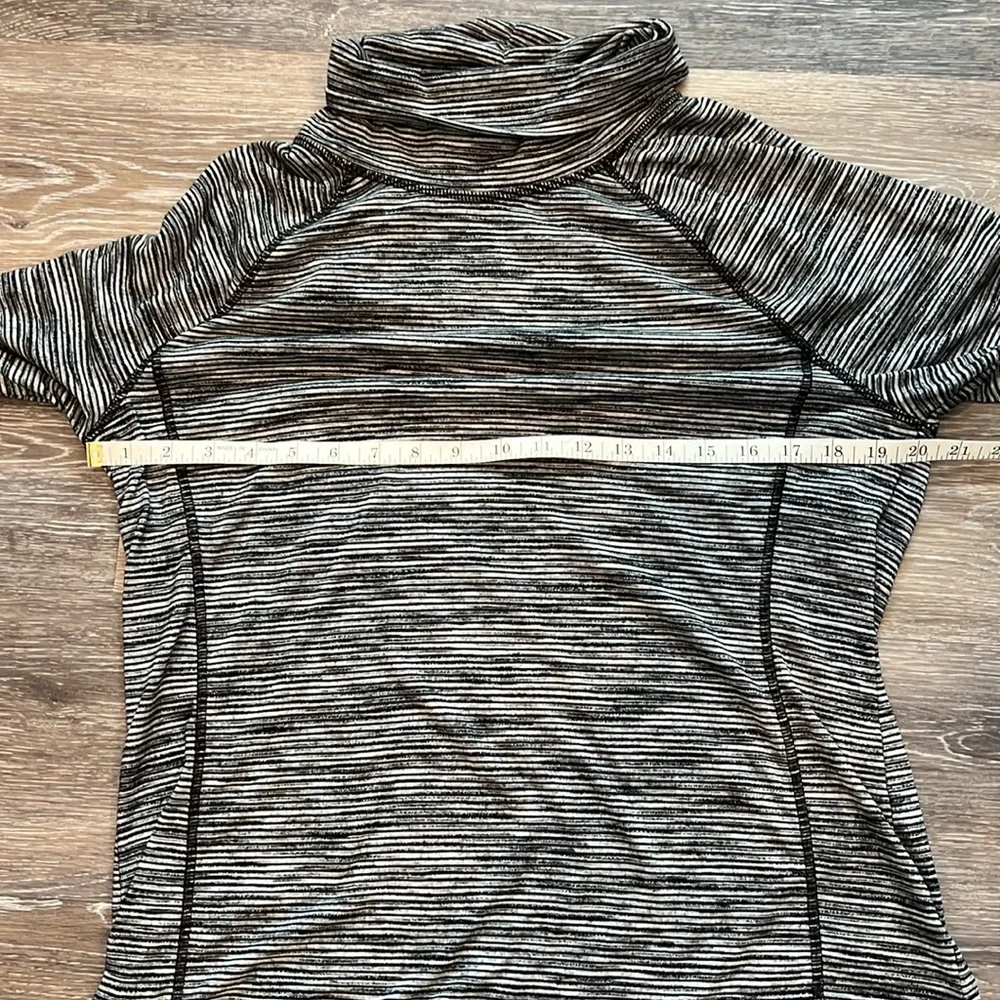 Talbots Turtleneck Striped Long Sleeve Shirt - Picture 5 of 10